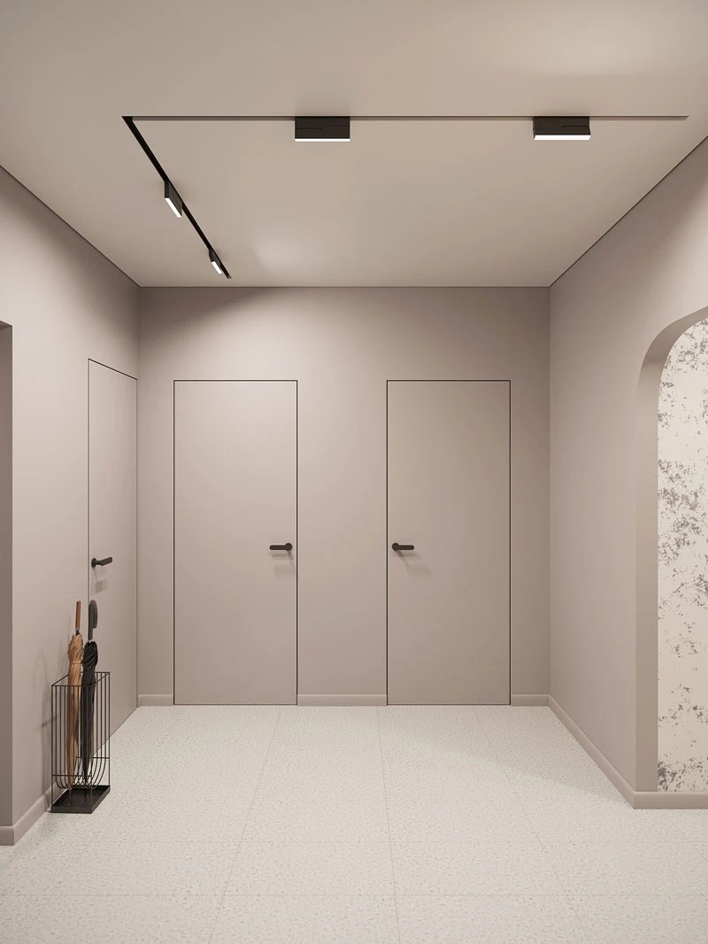 ЖК Уютный. Трехкомнатная. Современный стиль