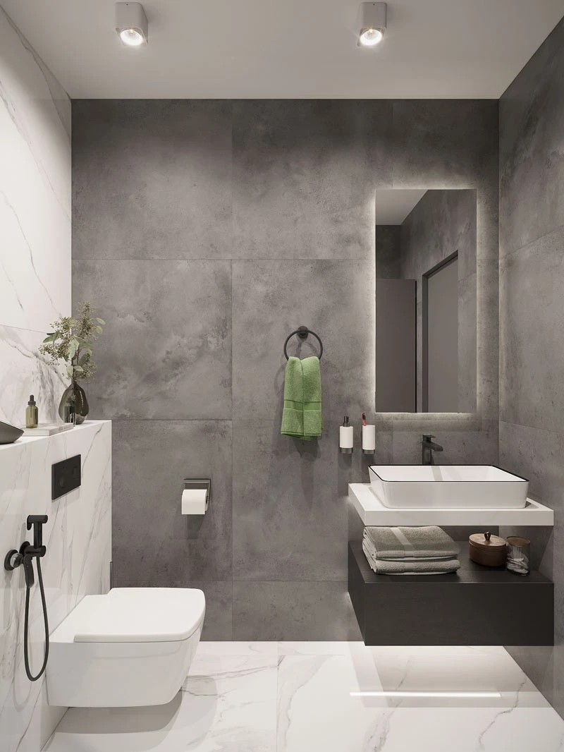 ЖК Уютный. Трехкомнатная. Современный стиль