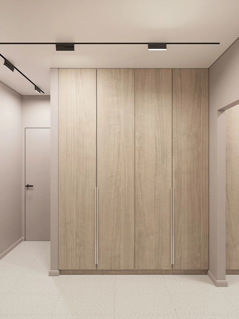 ЖК Уютный. Трехкомнатная. Современный стиль