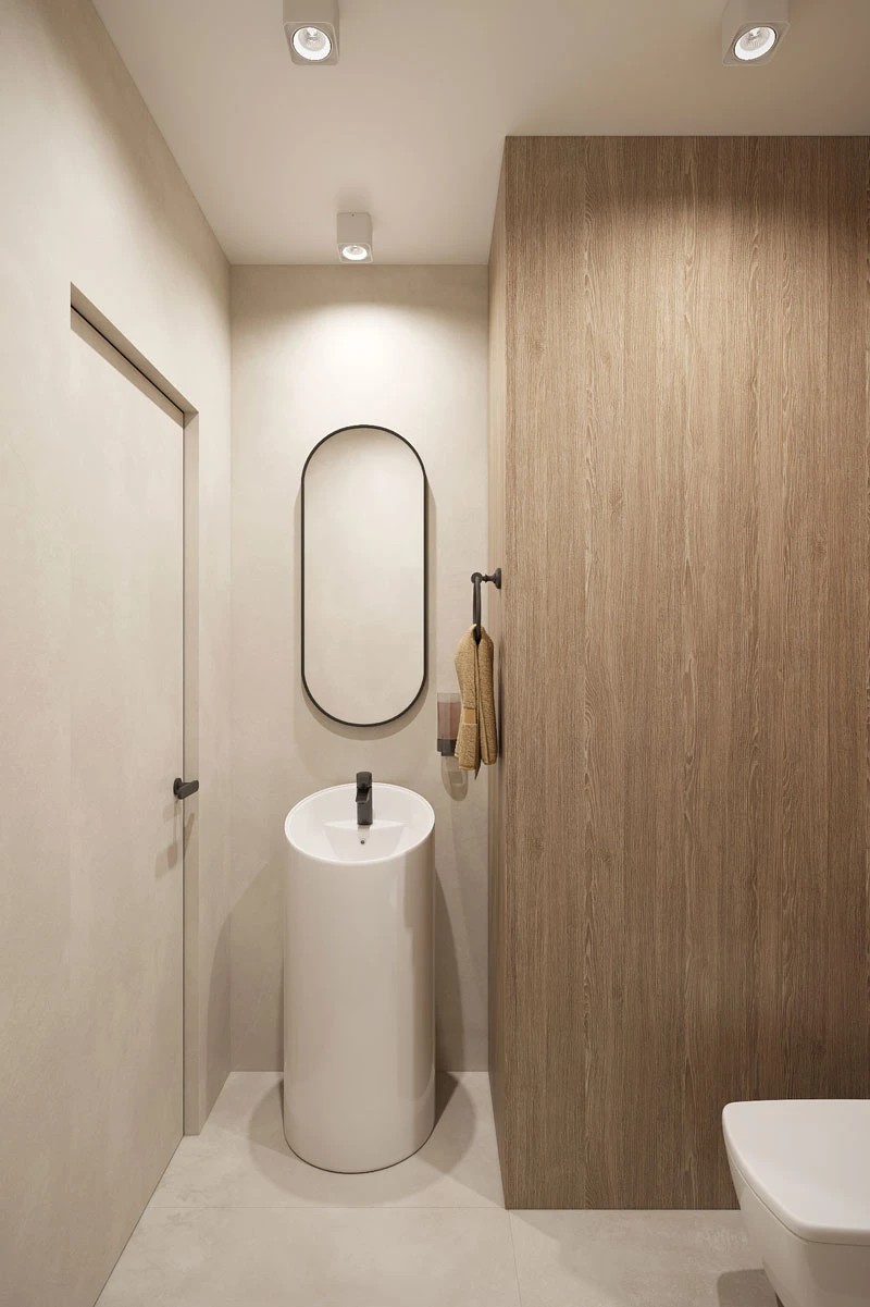 ЖК Уютный. Трехкомнатная. Современный стиль