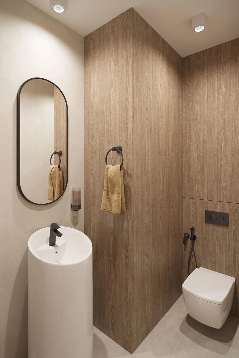 ЖК Уютный. Трехкомнатная. Современный стиль