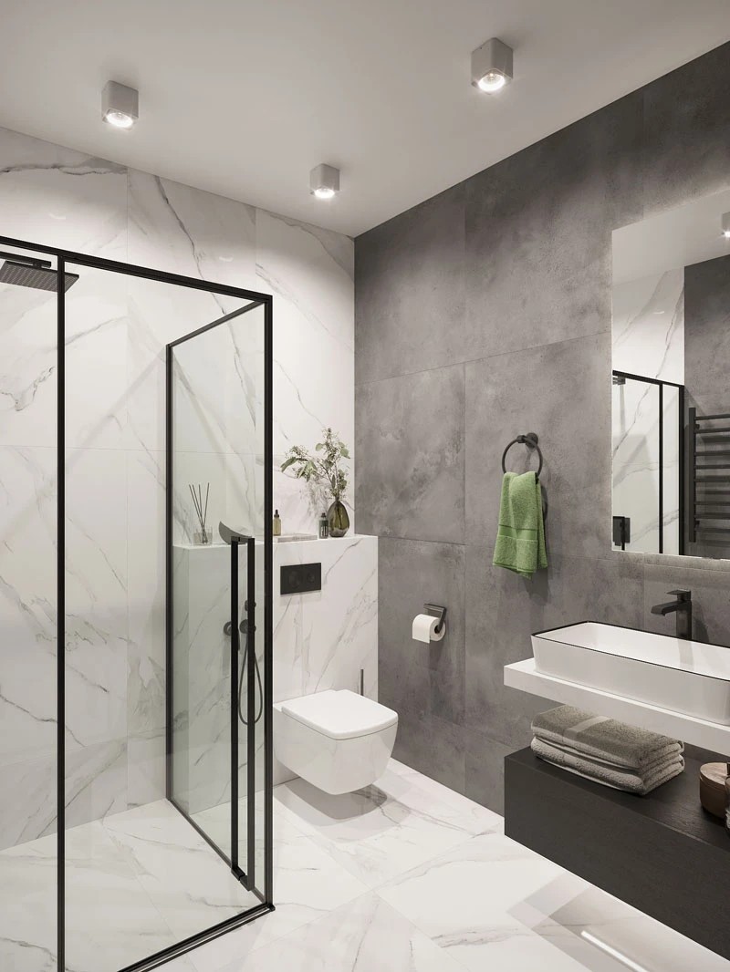 ЖК Уютный. Трехкомнатная. Современный стиль