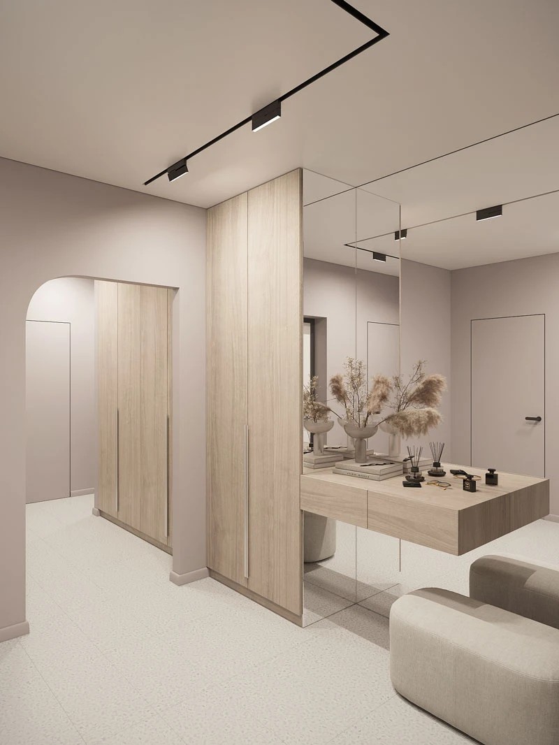 ЖК Уютный. Трехкомнатная. Современный стиль