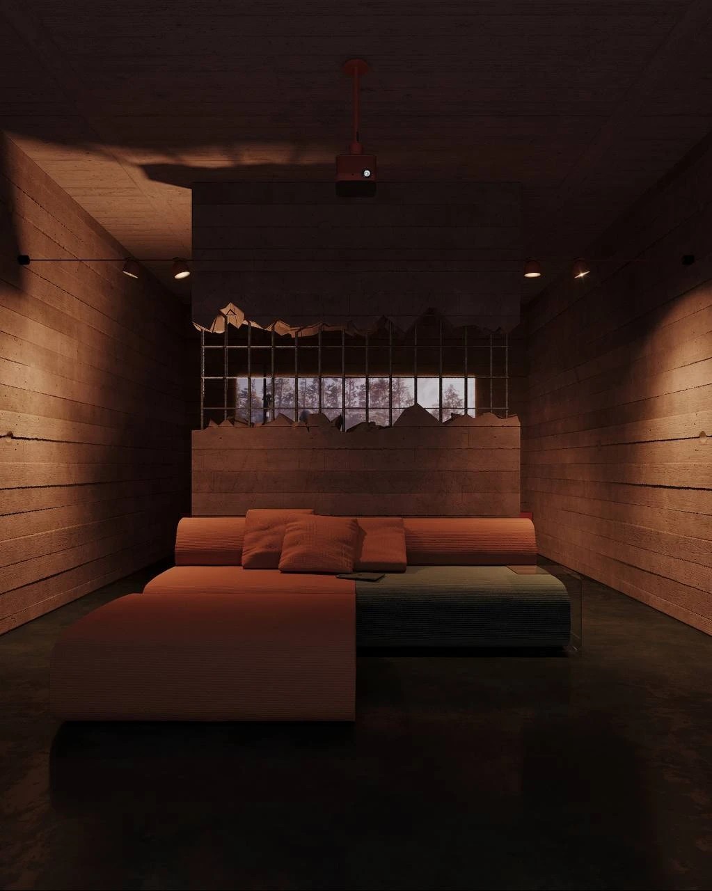 GAME & CINEMA ZONE design