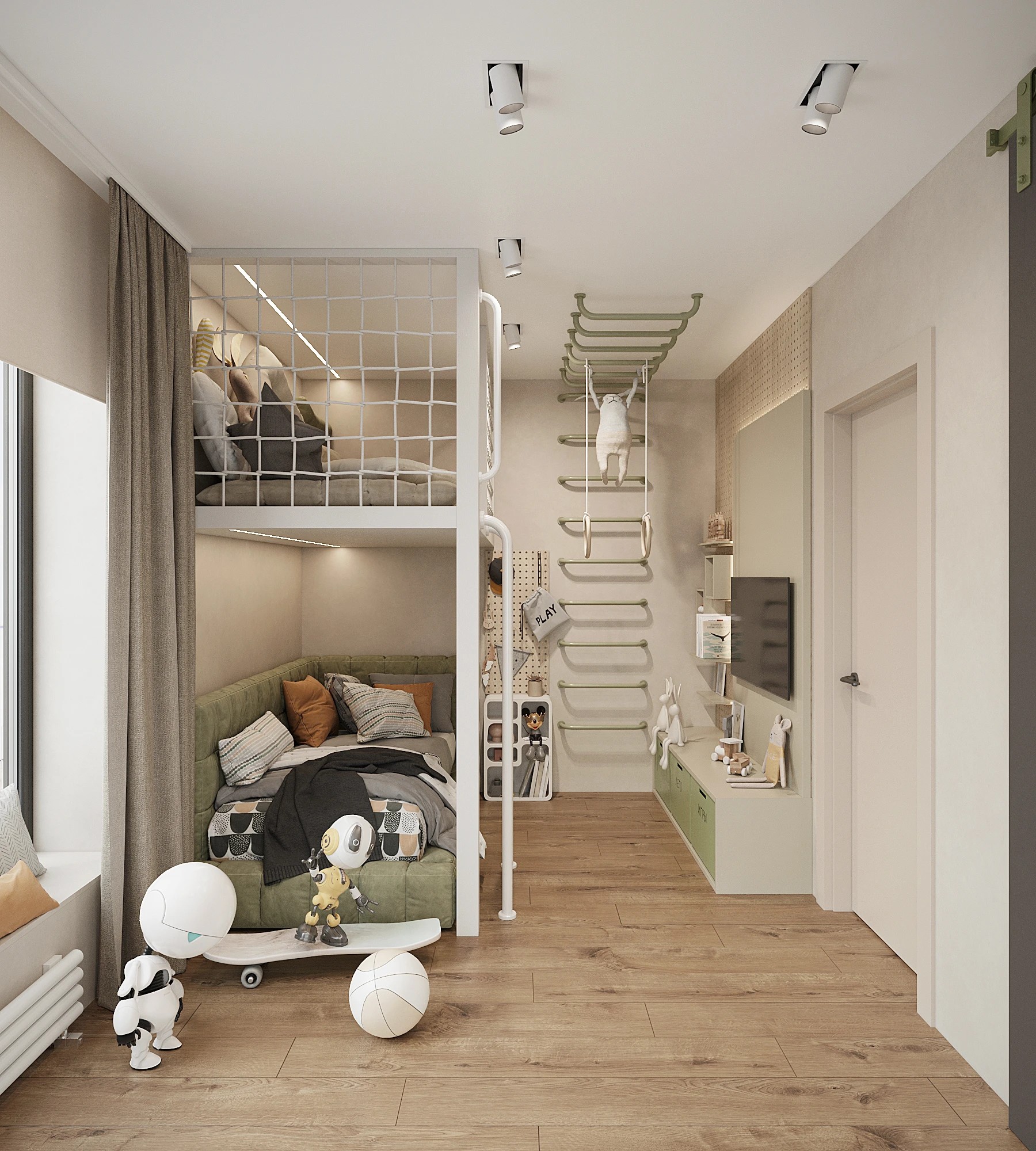 Двухуровневые апартаменты 134 кв.м. в Санкт-Петербурге