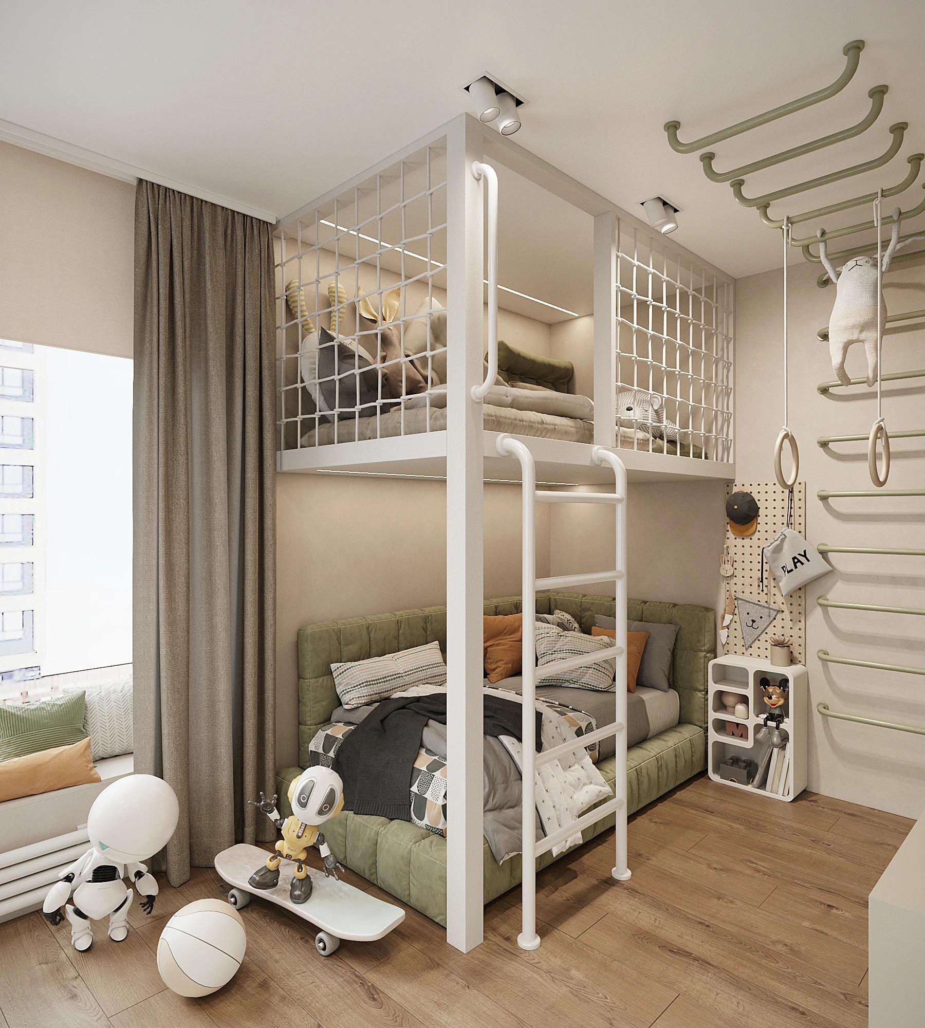 Двухуровневые апартаменты 134 кв.м. в Санкт-Петербурге