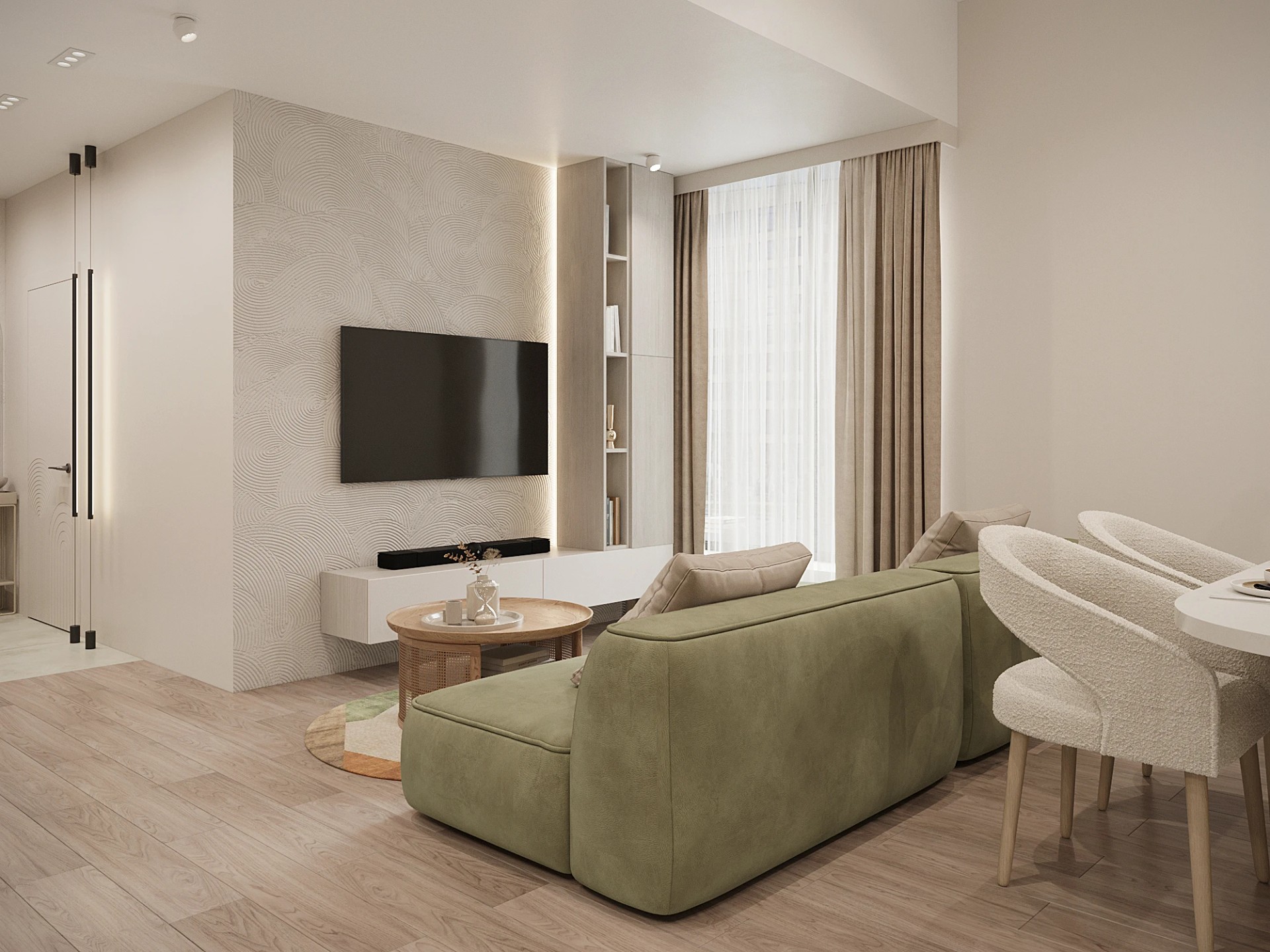 Двухуровневые апартаменты 134 кв.м. в Санкт-Петербурге