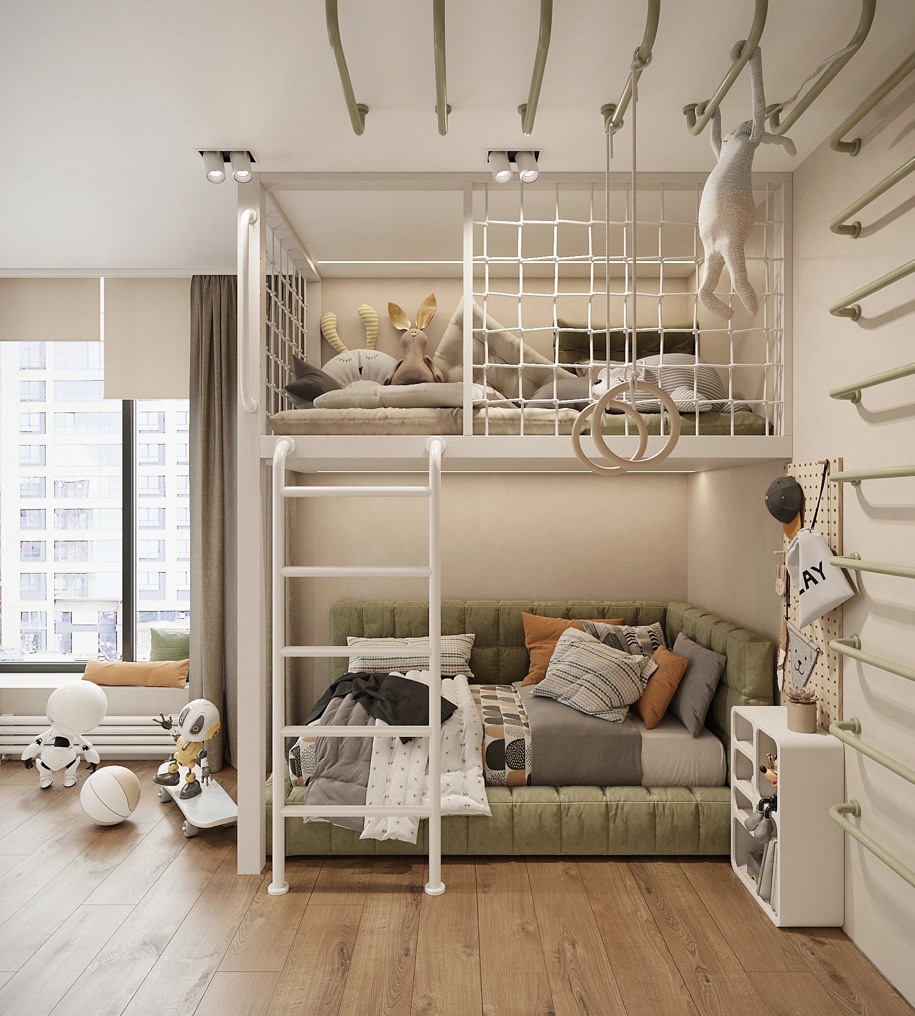 Двухуровневые апартаменты 134 кв.м. в Санкт-Петербурге