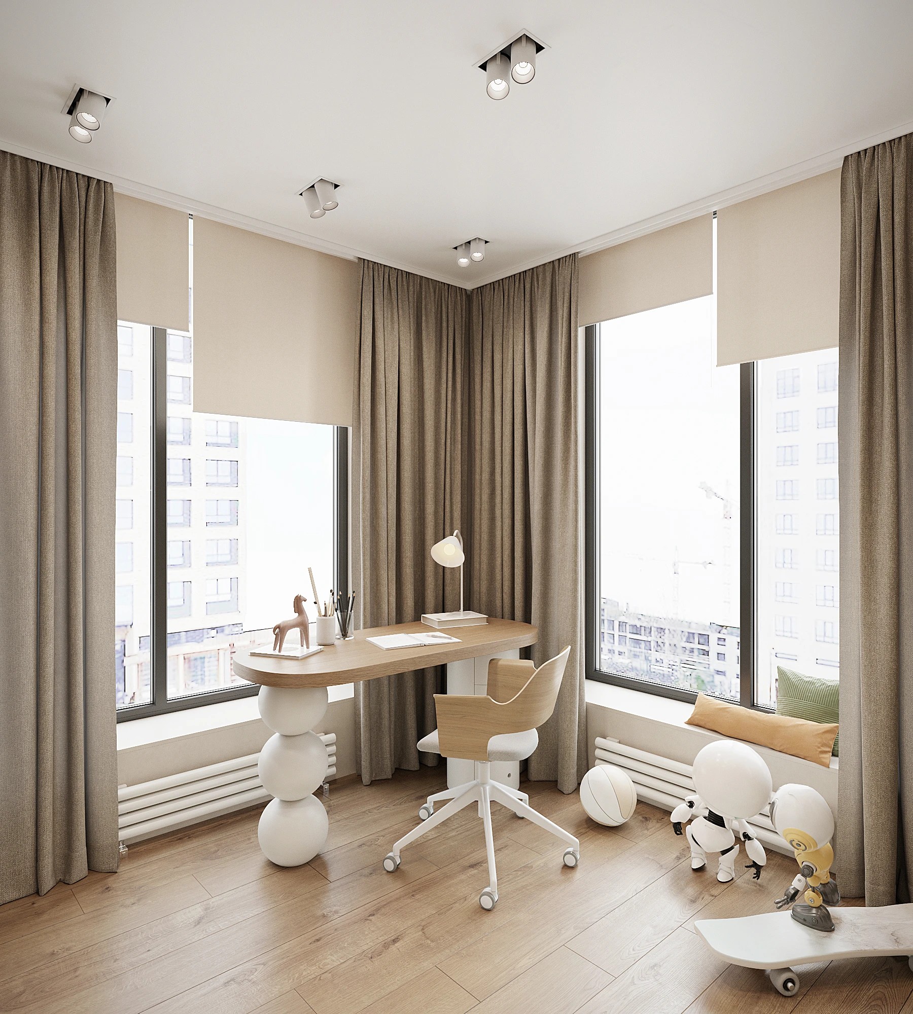 Двухуровневые апартаменты 134 кв.м. в Санкт-Петербурге