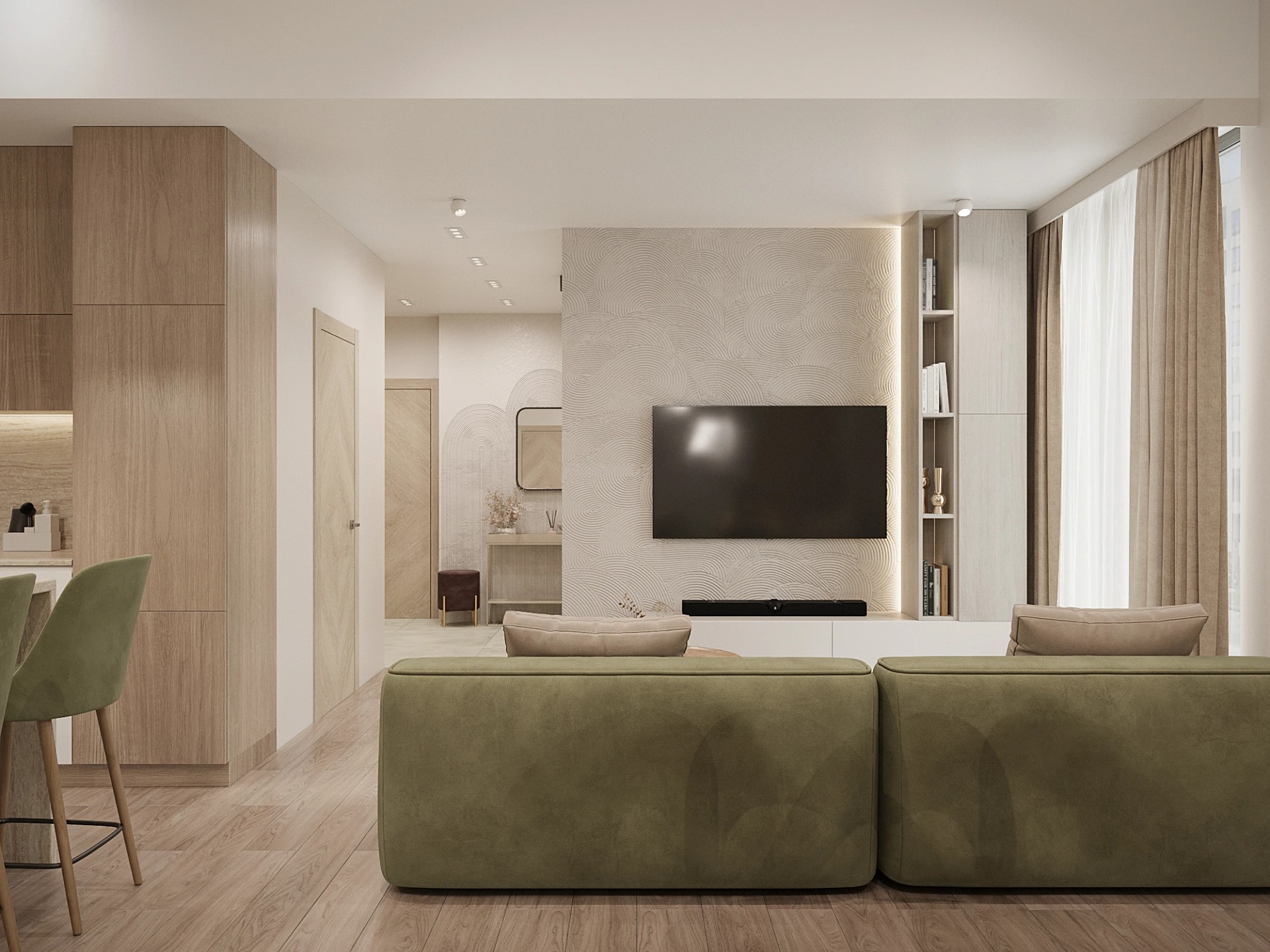 Двухуровневые апартаменты 134 кв.м. в Санкт-Петербурге