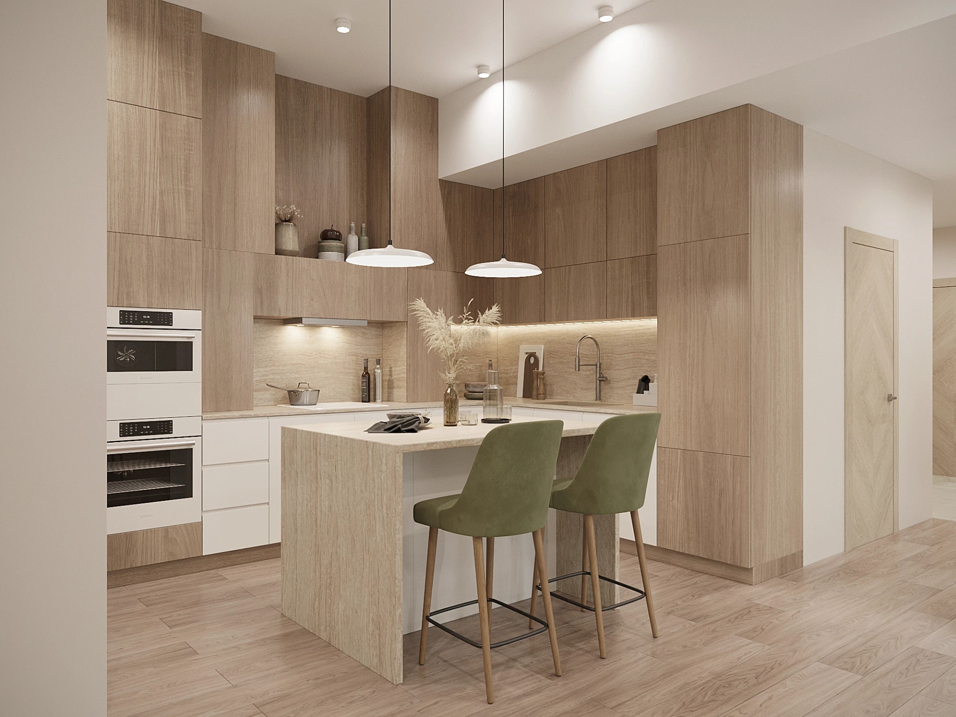 Двухуровневые апартаменты 134 кв.м. в Санкт-Петербурге