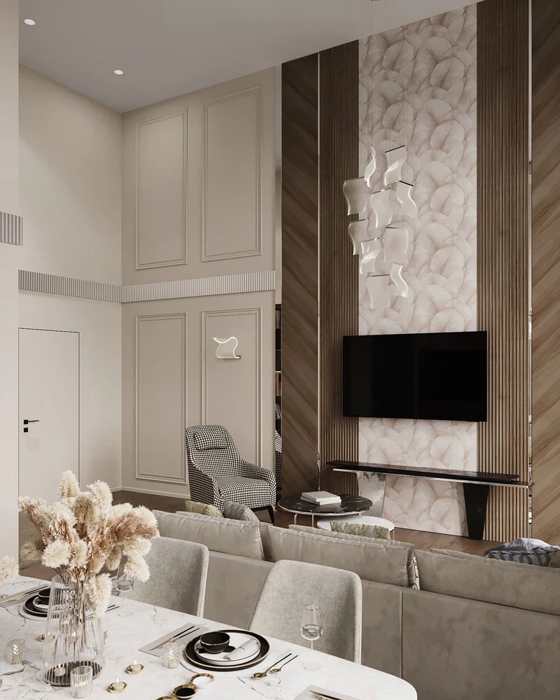 Двухуровневые апартаменты 156 кв.м. в Санкт-Петербурге