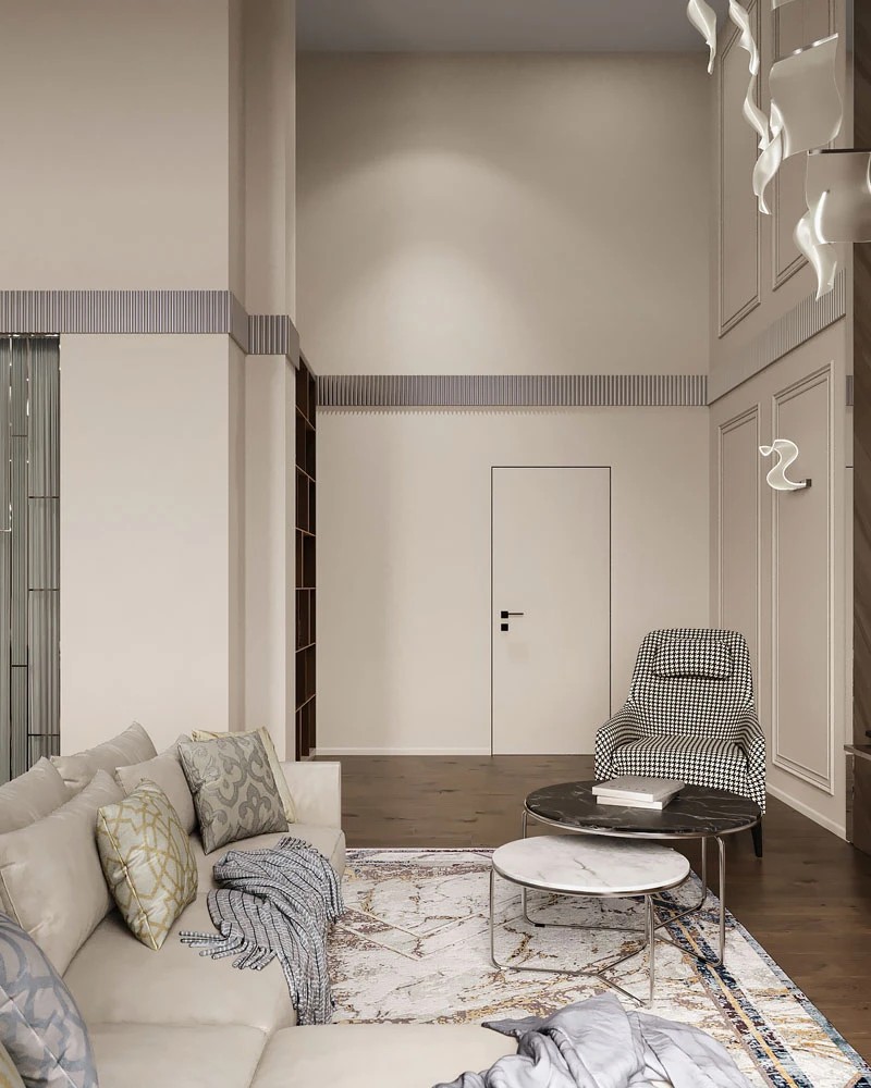 Двухуровневые апартаменты 156 кв.м. в Санкт-Петербурге