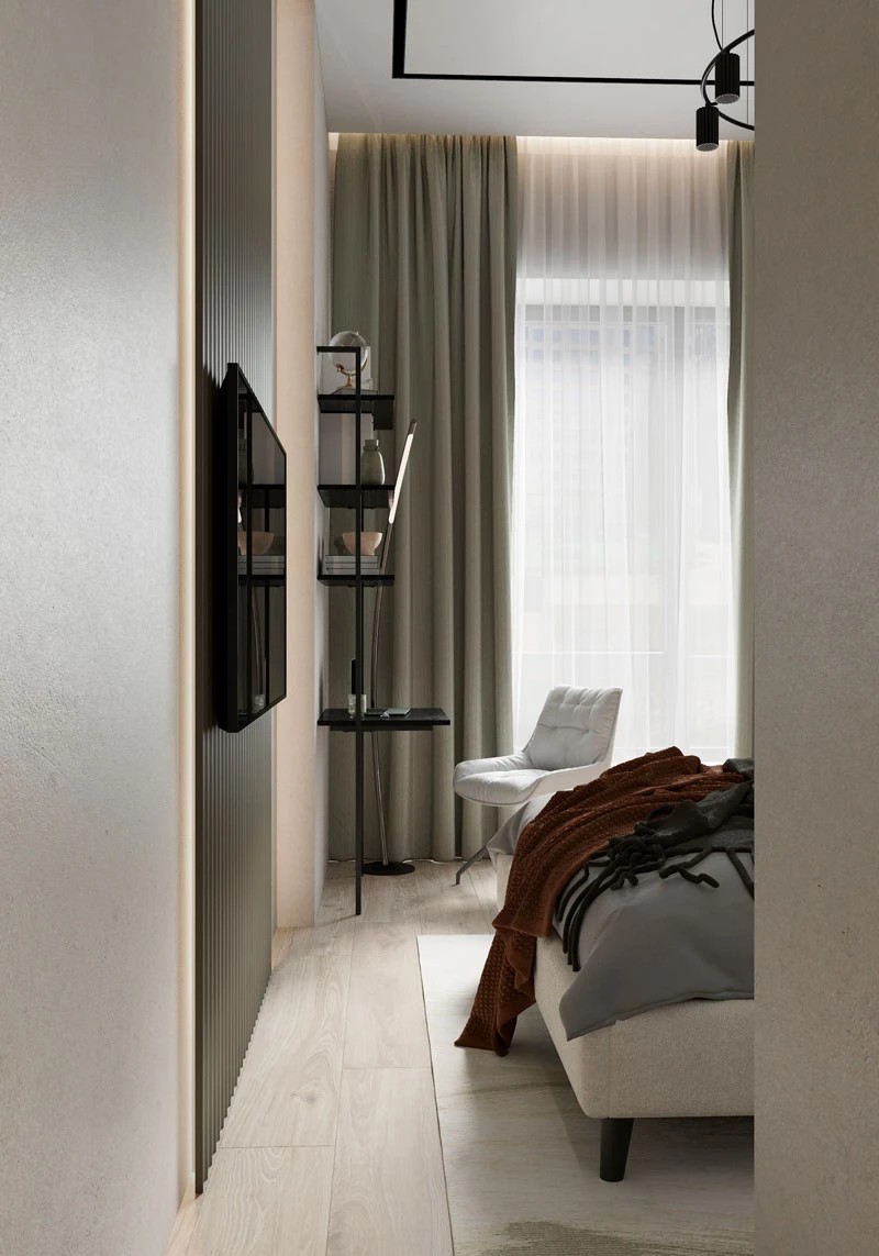 Двухуровневые апартаменты 92 кв.м. в Санкт-Петербурге