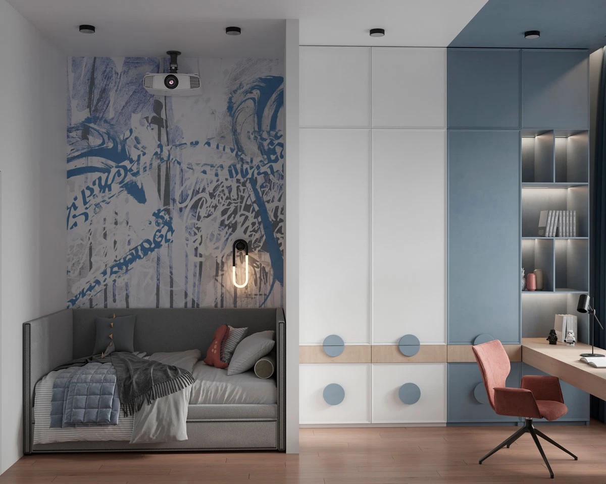 Двухуровневые апартаменты 92 кв.м. в Санкт-Петербурге