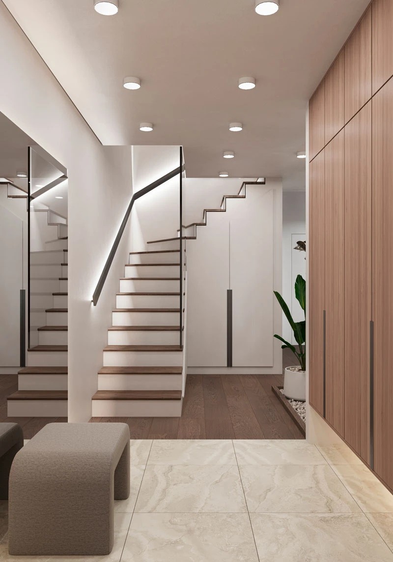 Двухуровневые апартаменты 92 кв.м. в Санкт-Петербурге