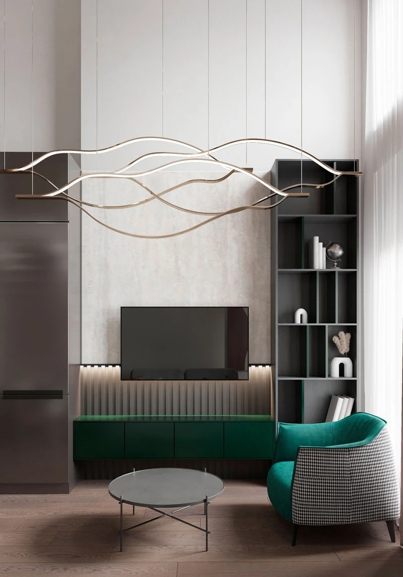 Двухуровневые апартаменты 92 кв.м. в Санкт-Петербурге