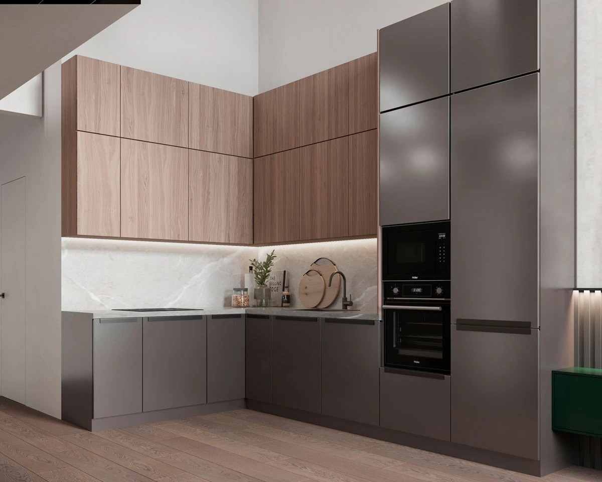 Двухуровневые апартаменты 92 кв.м. в Санкт-Петербурге