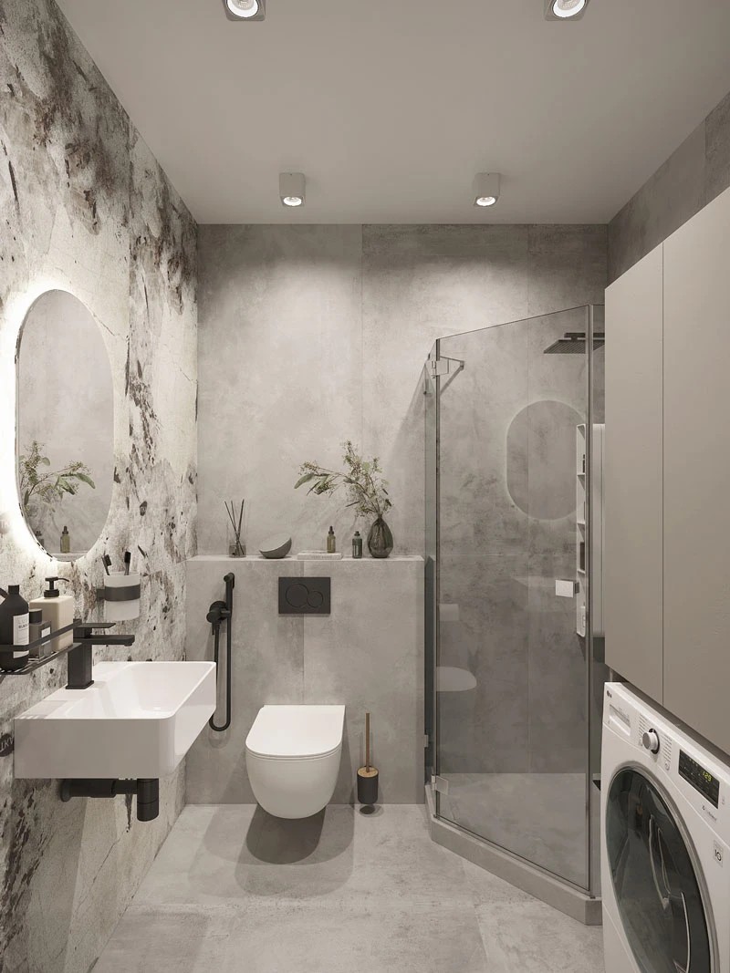 ЖК Уютный. Студия. Скандинавский стиль