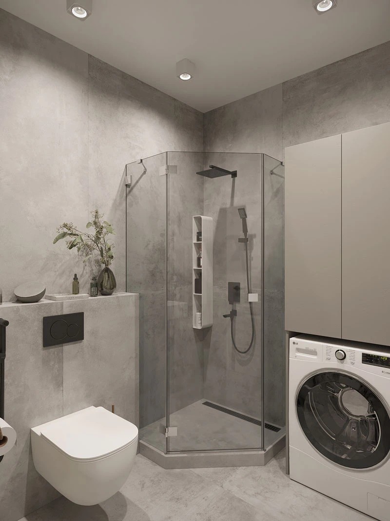 ЖК Уютный. Студия. Скандинавский стиль