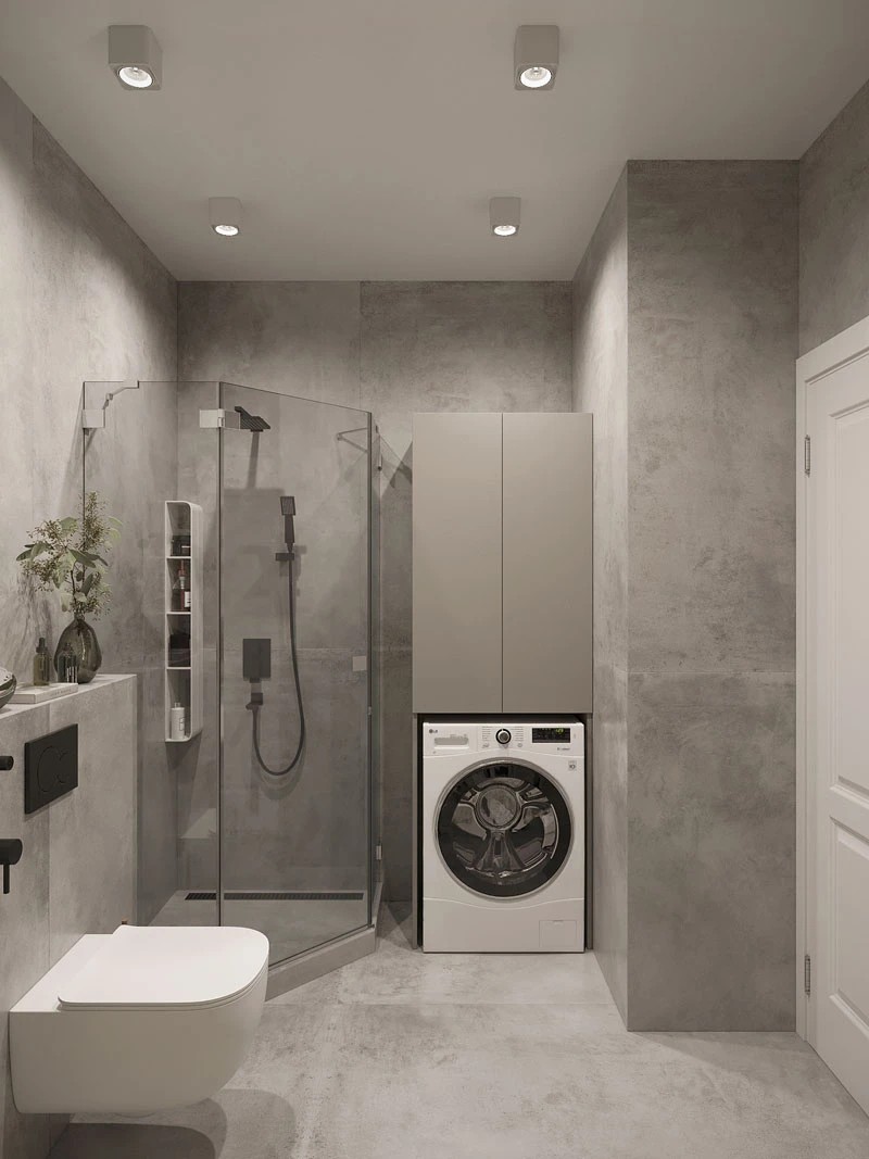 ЖК Уютный. Студия. Скандинавский стиль