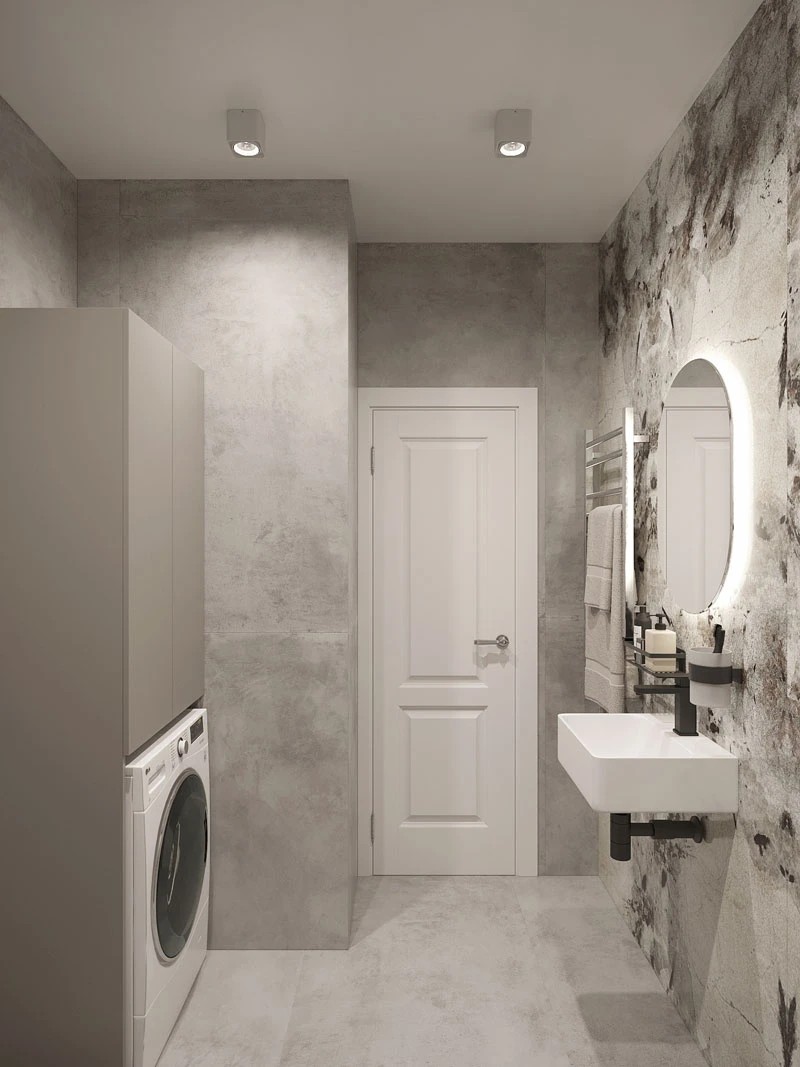 ЖК Уютный. Студия. Скандинавский стиль