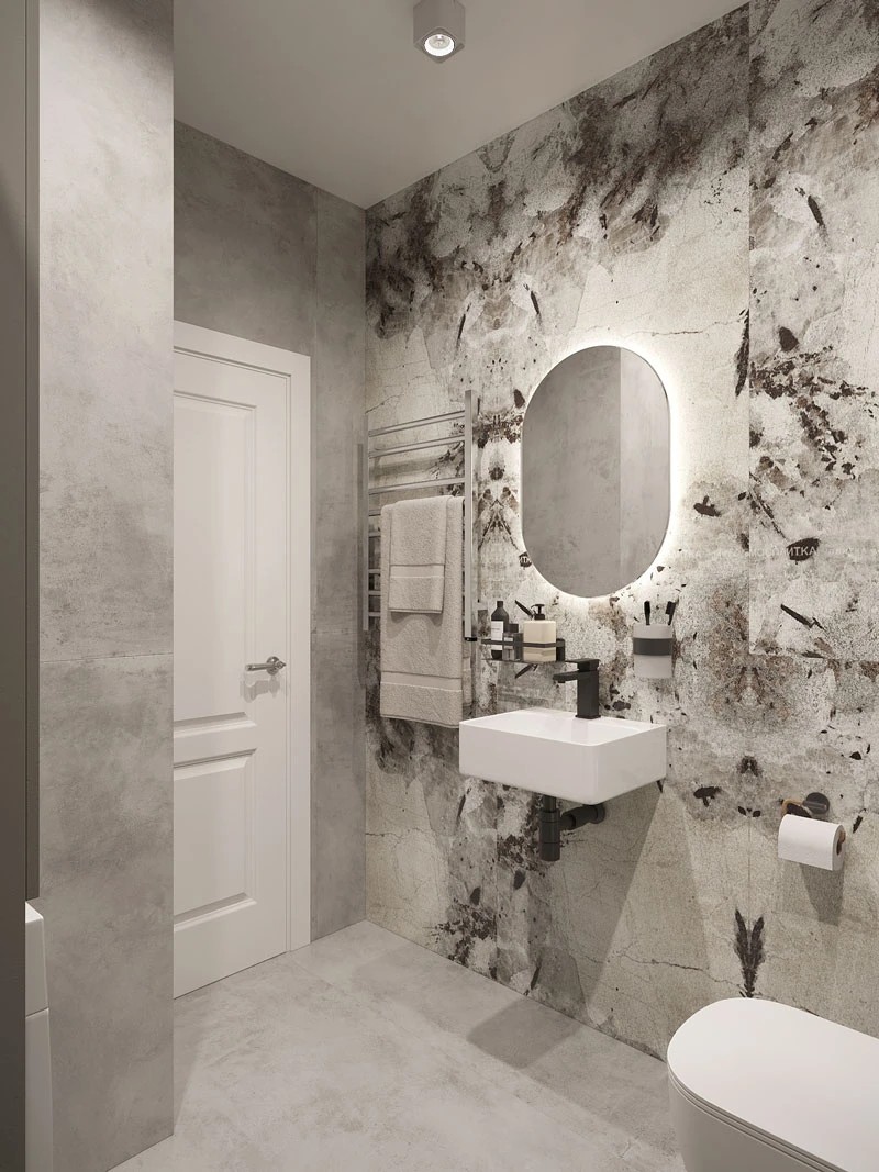 ЖК Уютный. Студия. Скандинавский стиль