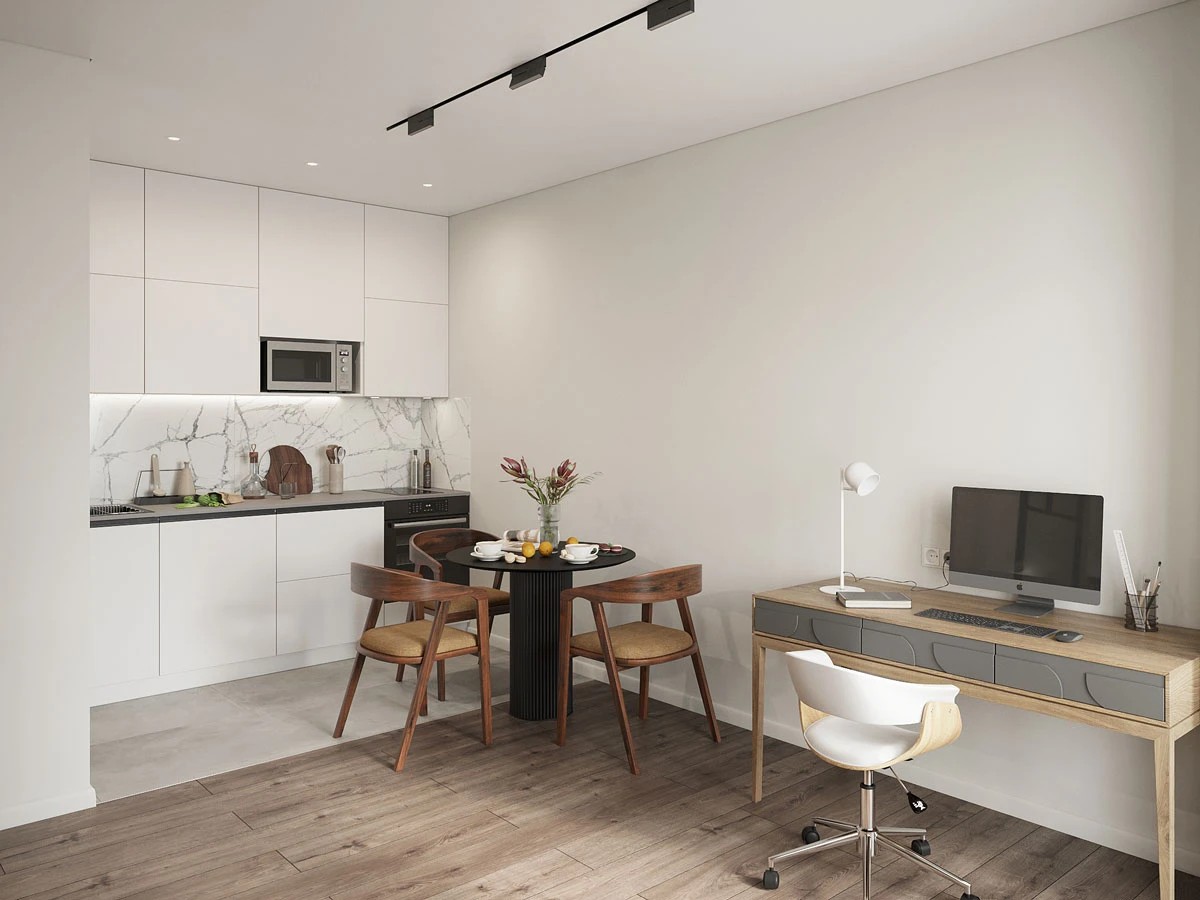 ЖК Уютный. Студия. Современный стиль