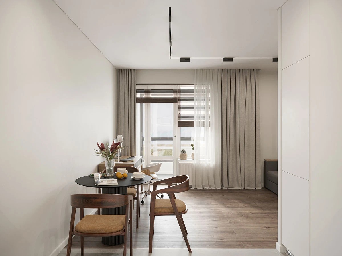 ЖК Уютный. Студия. Современный стиль