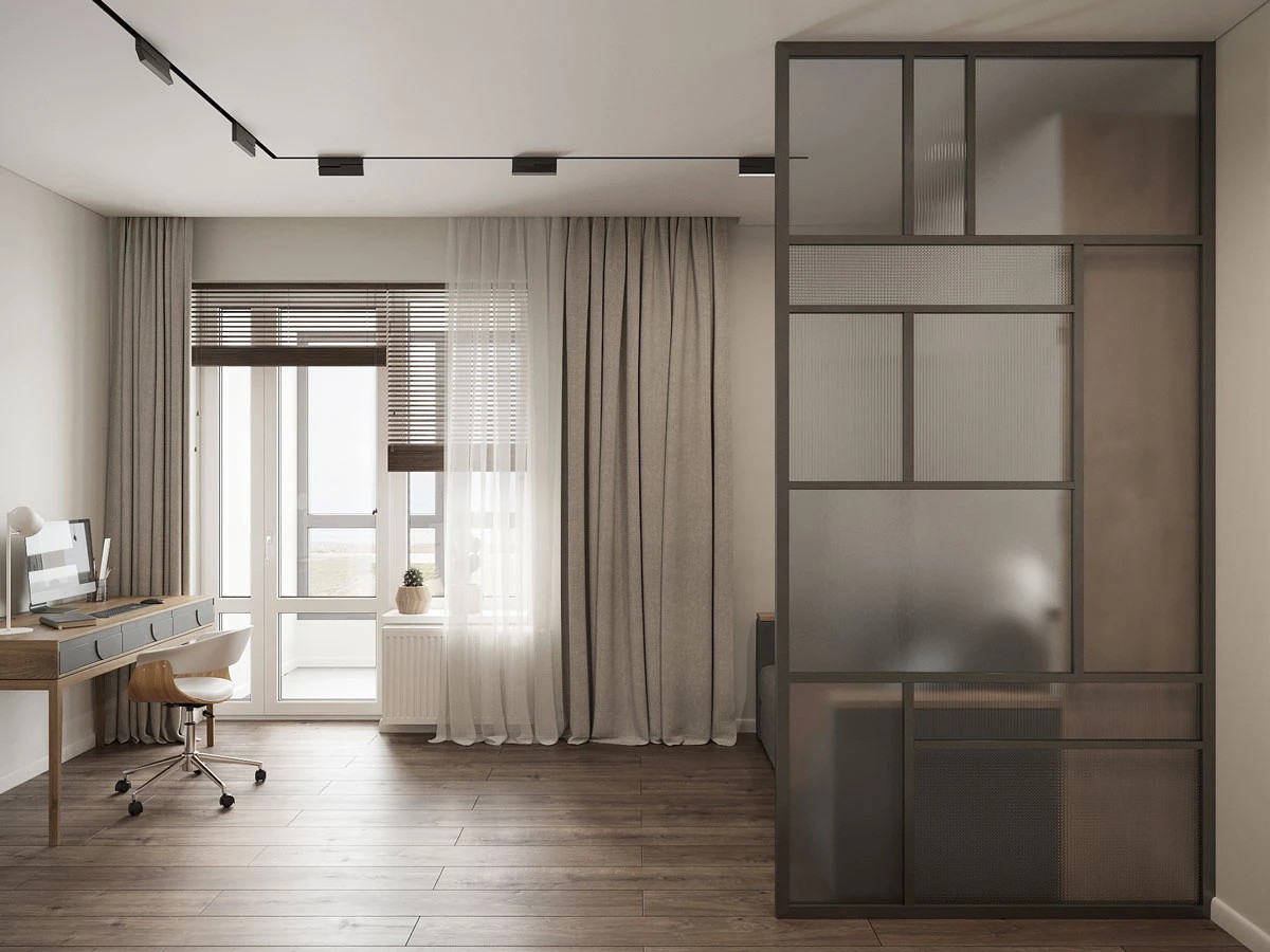 ЖК Уютный. Студия. Современный стиль