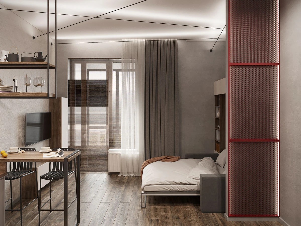 Дизайн интерьера студии видовой