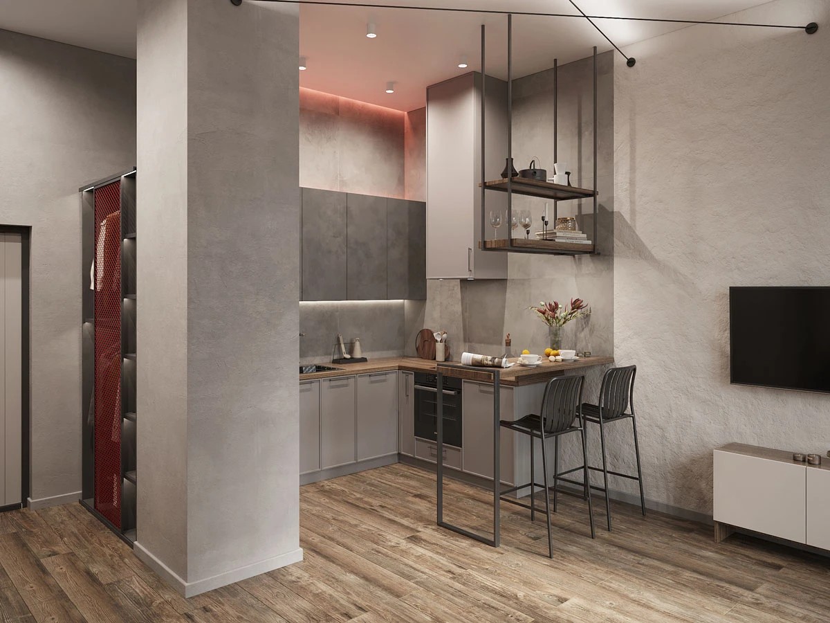 Дизайн интерьера студии видовой