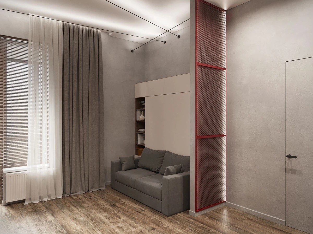 Дизайн интерьера студии видовой