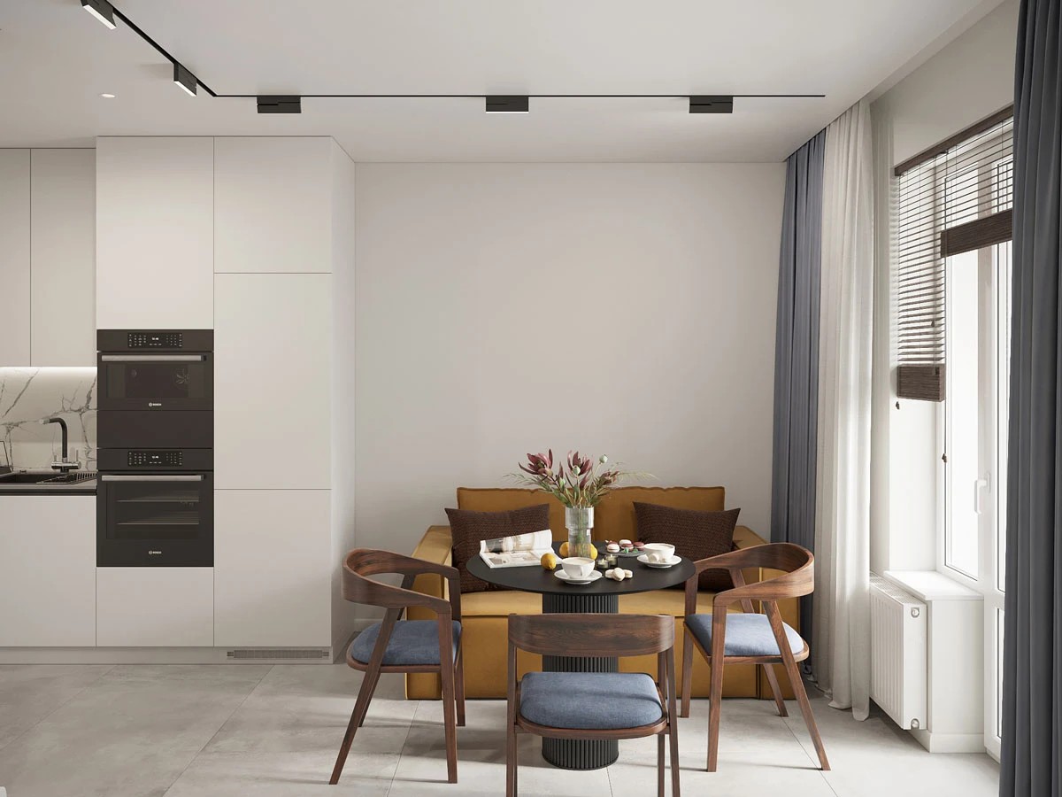 ЖК Уютный. Однокомнатная. Современный стиль