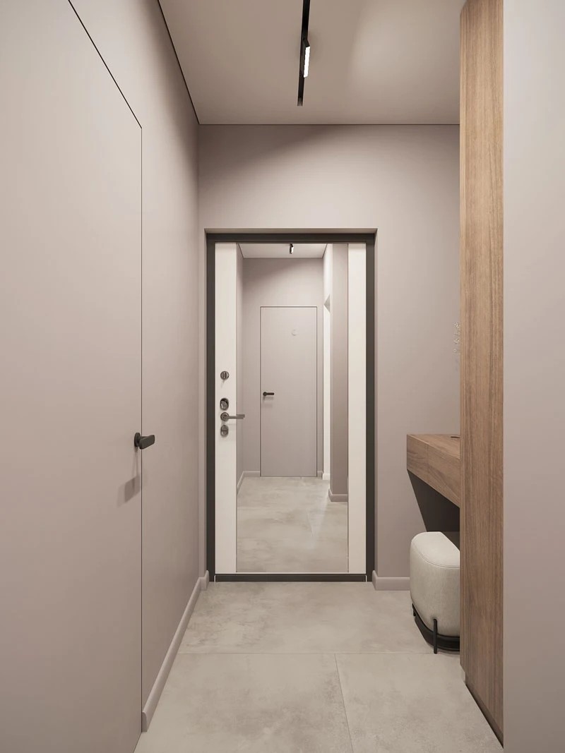 ЖК Уютный. Однокомнатная. Современный стиль