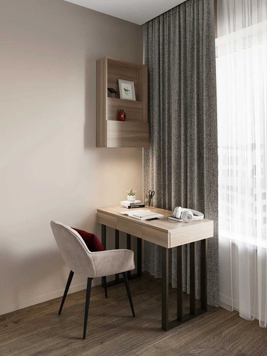 Дизайн интерьера 2-х комнатной квартиры видовой