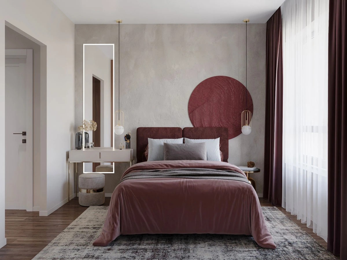 Дизайн интерьера 2-х комнатной квартиры видовой