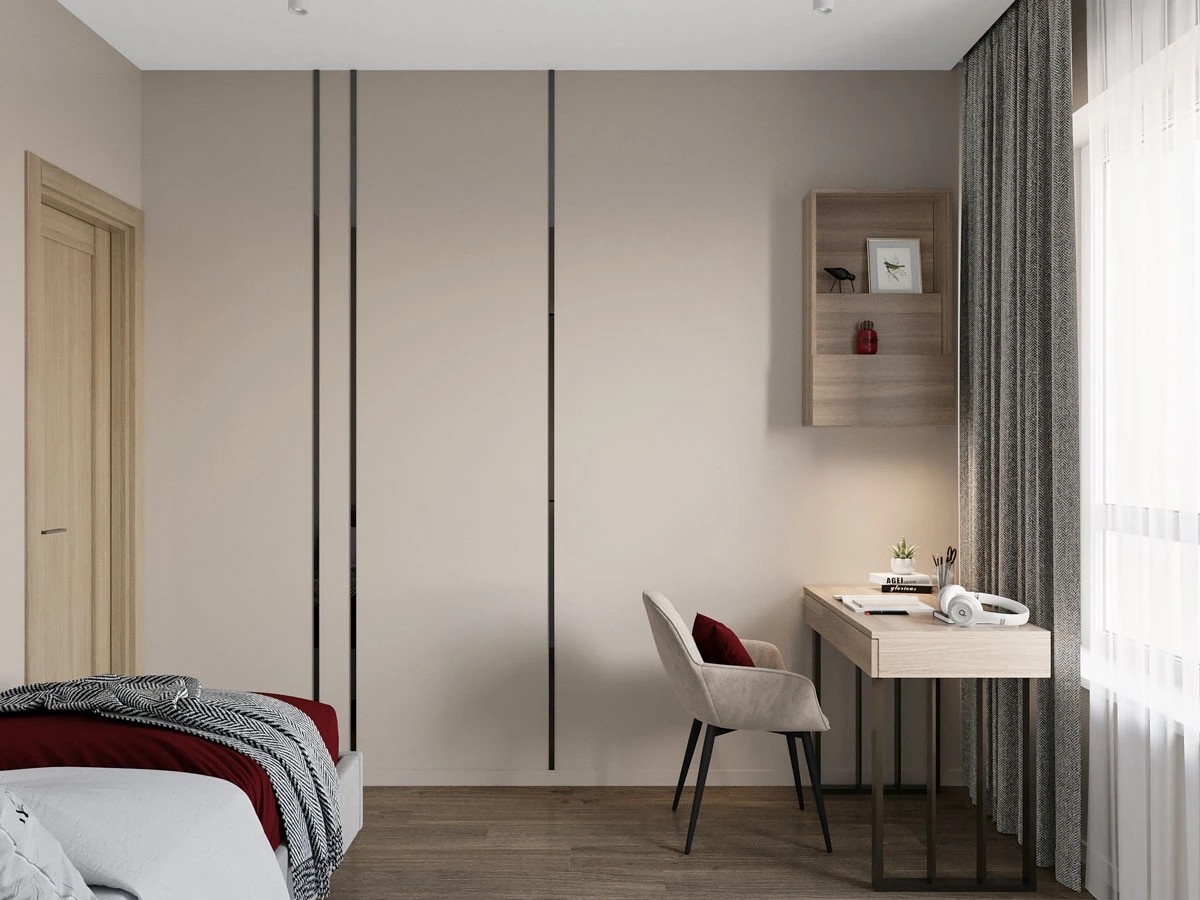 Дизайн интерьера 2-х комнатной квартиры видовой