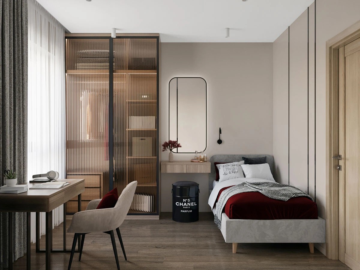 Дизайн интерьера 2-х комнатной квартиры видовой