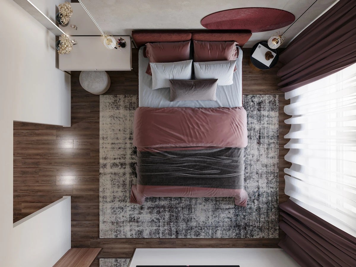 Дизайн интерьера 2-х комнатной квартиры видовой