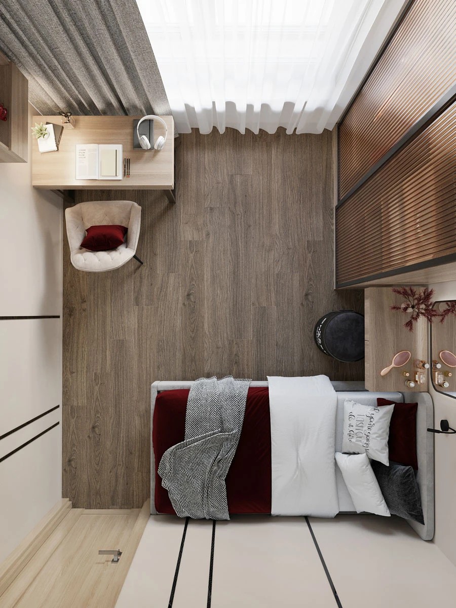 Дизайн интерьера 2-х комнатной квартиры видовой