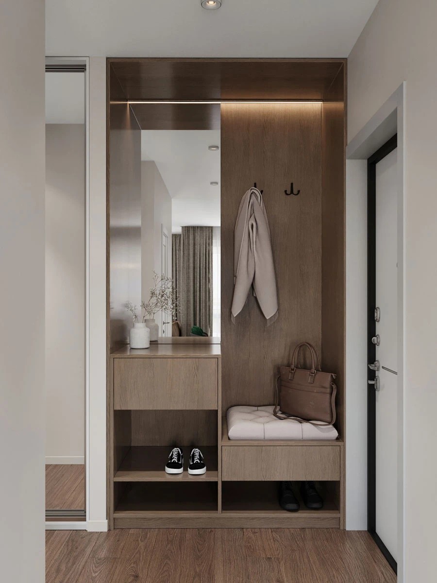 Дизайн интерьера 3-х комнатной квартиры видовой