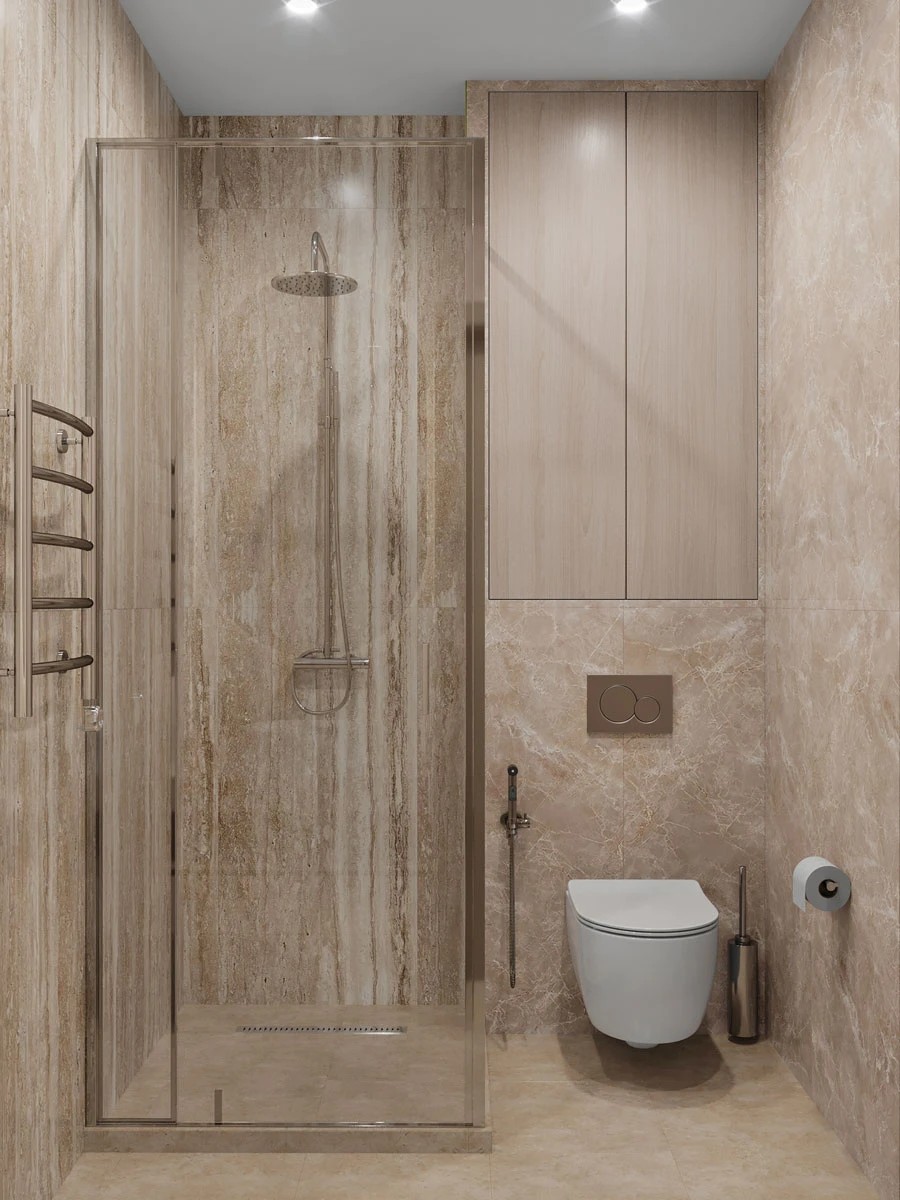 Дизайн интерьера 3-х комнатной квартиры видовой