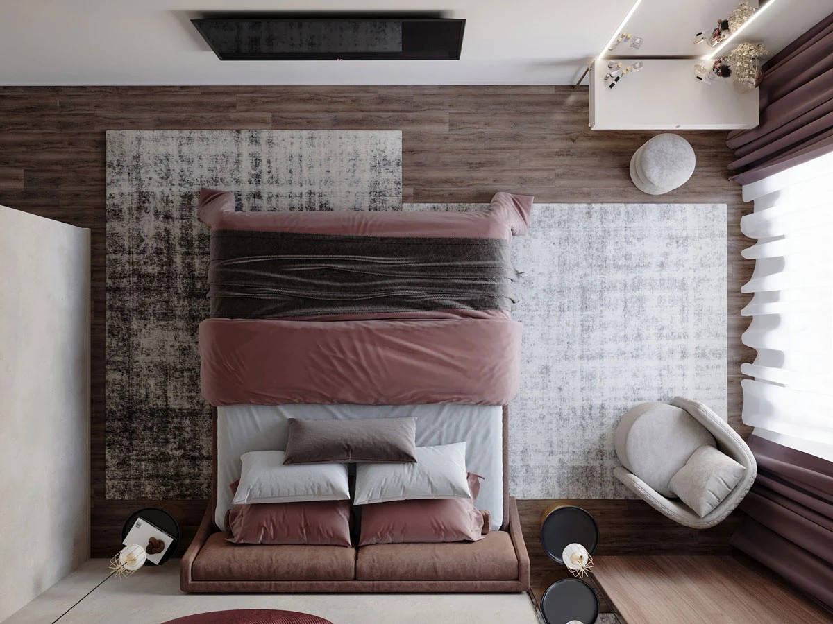 Дизайн интерьера 3-х комнатной квартиры видовой