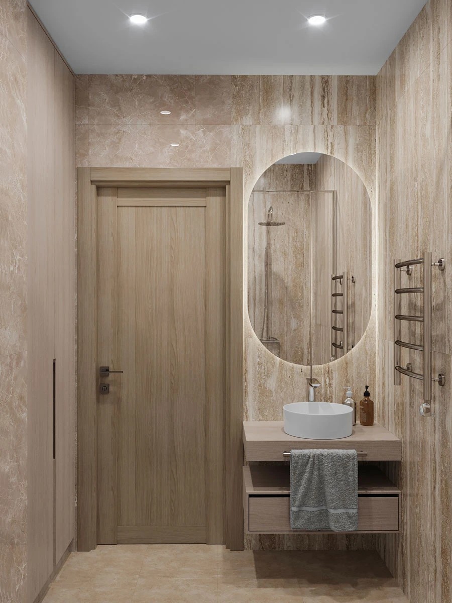 Дизайн интерьера 3-х комнатной квартиры видовой