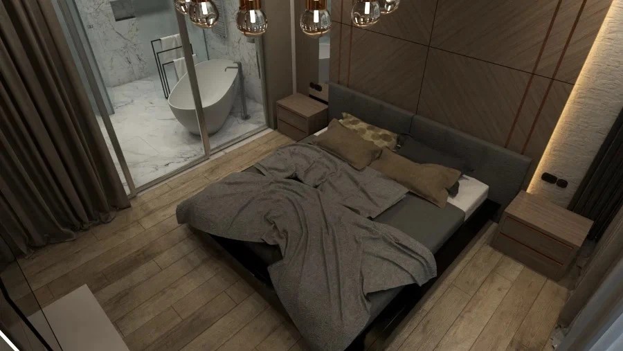 Квартира в современном стиле 110м2