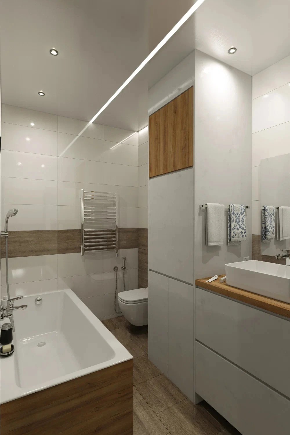 Однокомнатная квартира 60м2