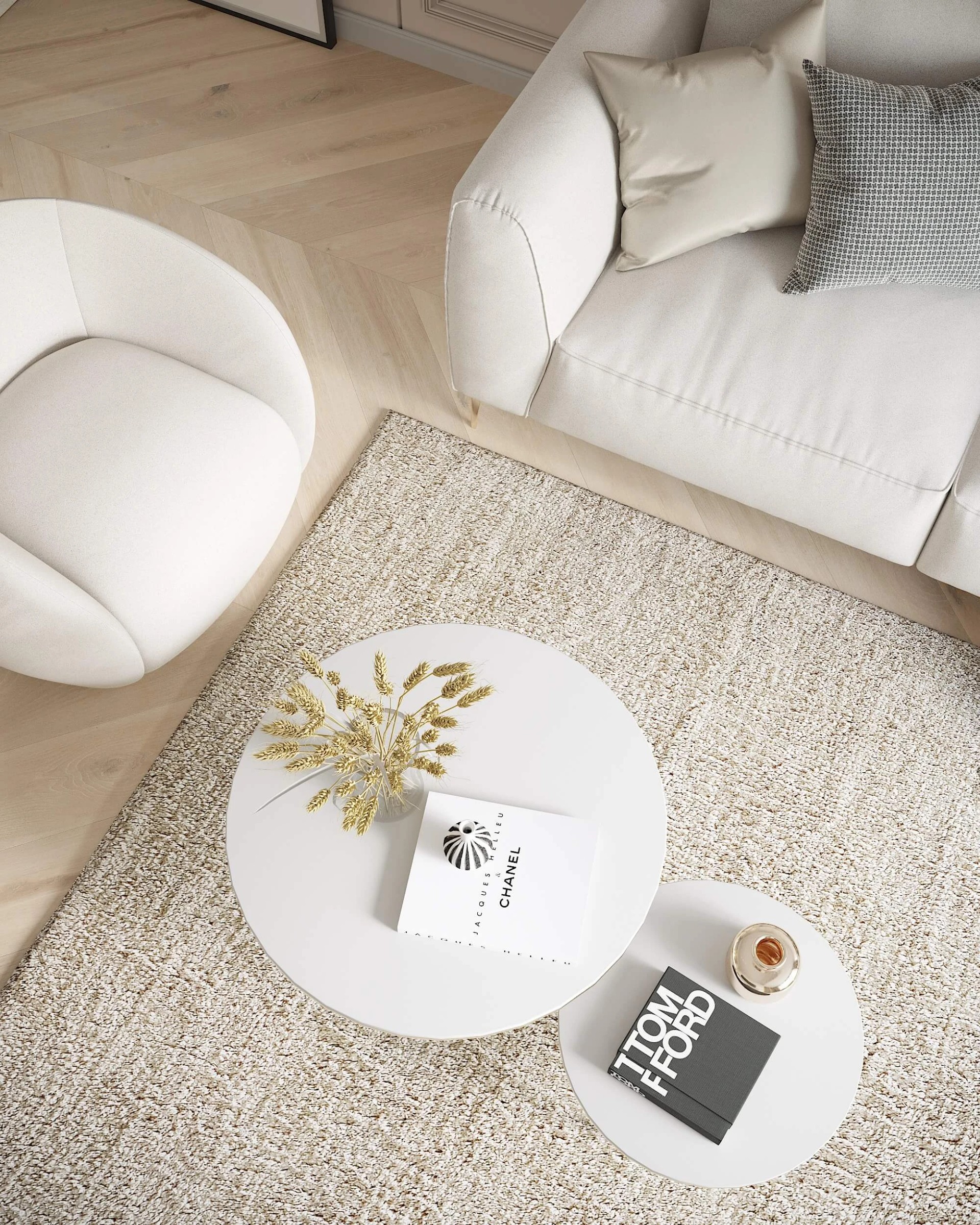 АТМОСФЕРНЫЙ ИНТЕРЬЕР В СВЕТЛЫХ ОТТЕНКАХ