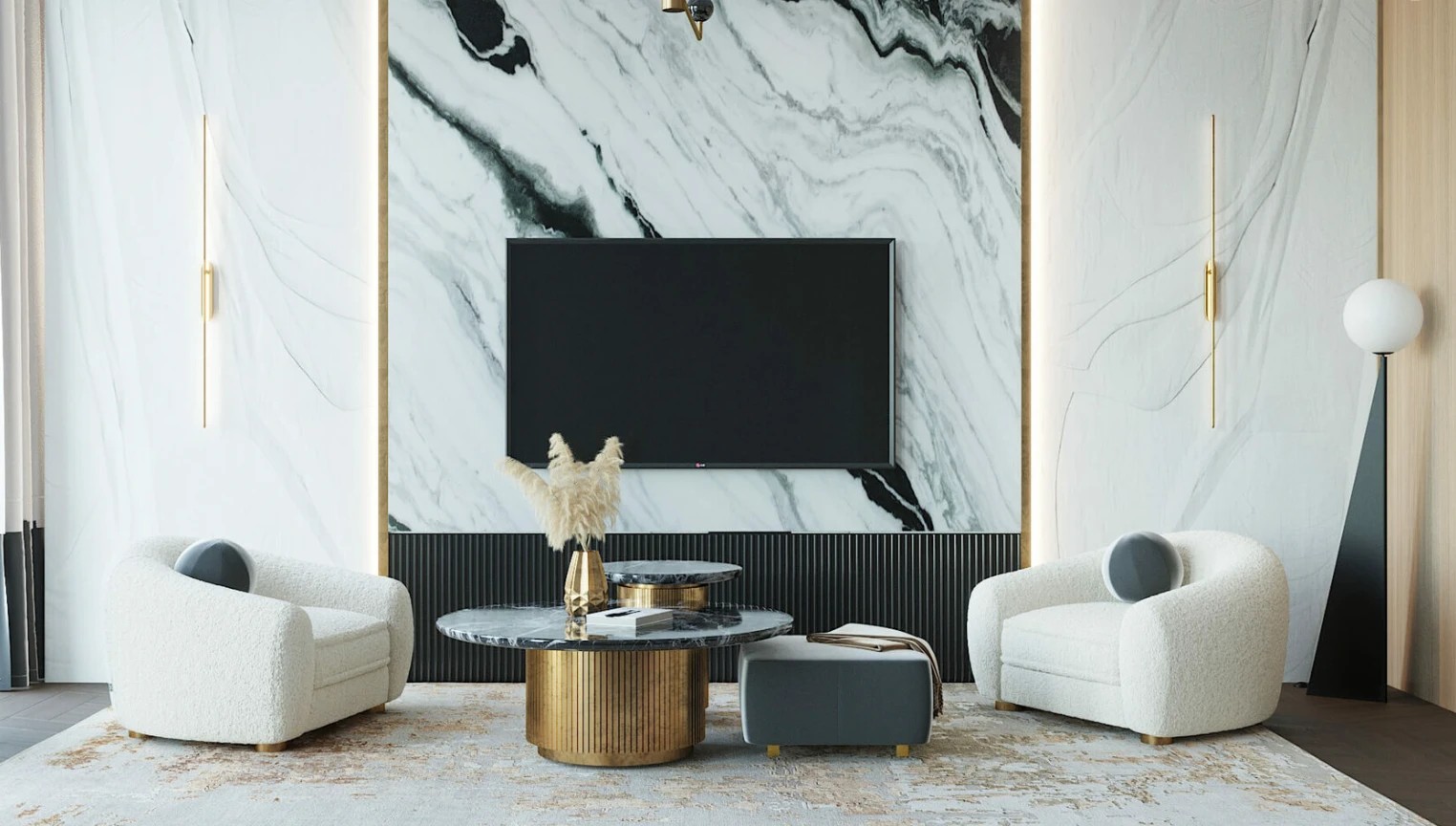 ЧЕРНОЕ БЕЛОЕ В ЖК САДОВЫЕ КВАРТАЛЫ