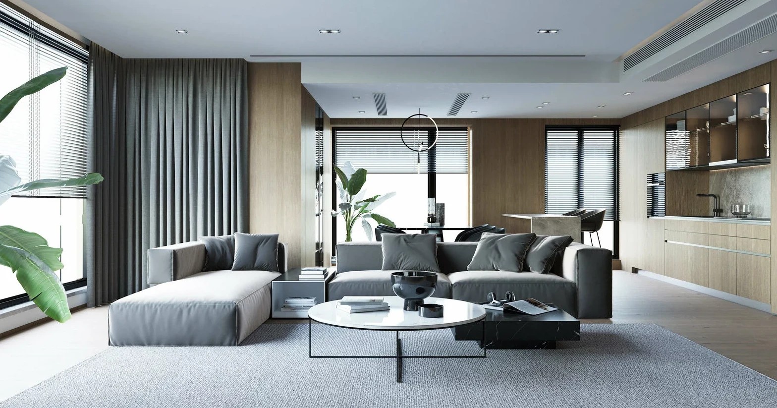 АПАРТАМЕНТЫ С ПРИРОДНЫМ МИНИМАЛИЗМОМ